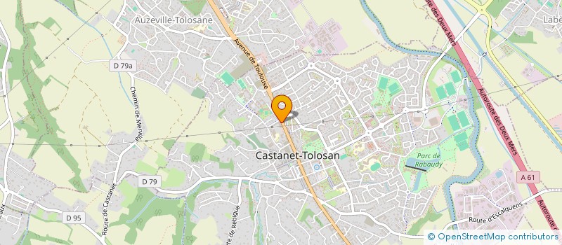localisation de l'entreprise COMMUNE DE CASTANET TOLOSAN à CASTANET-TOLOSAN