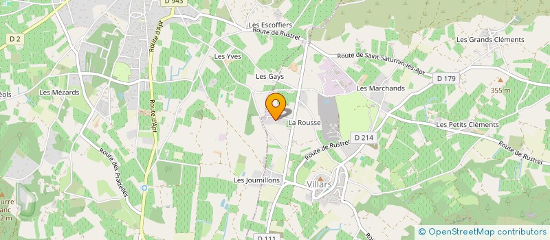 localisation de l'entreprise COMMUNE DE CASTELLET-EN-LUBERON  CASTELLET-EN-LUBERON