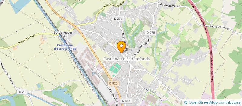 localisation de l'entreprise COMMUNE DE CASTELNAU D ESTRETEFONDS à CASTELNAU-D'ESTRETEFONDS