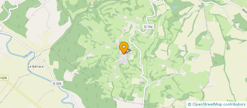 localisation de l'entreprise COMMUNE DE CASTEX à CASTEX