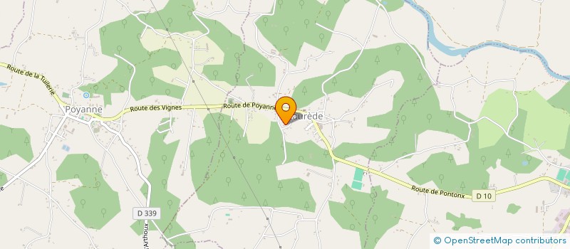 localisation de l'entreprise COMMUNE DE CAUPENNE  CAUPENNE