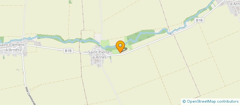 localisation de l'entreprise COMMUNE DE CAUROY  CAUROY