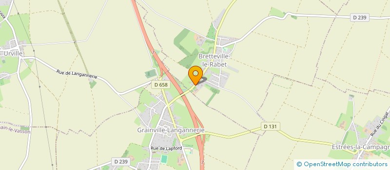 localisation de l'entreprise COMMUNE DE CAUVICOURT  CAUVICOURT