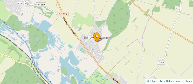 localisation de l'entreprise COMMUNE DE CAVILLON  CAVILLON