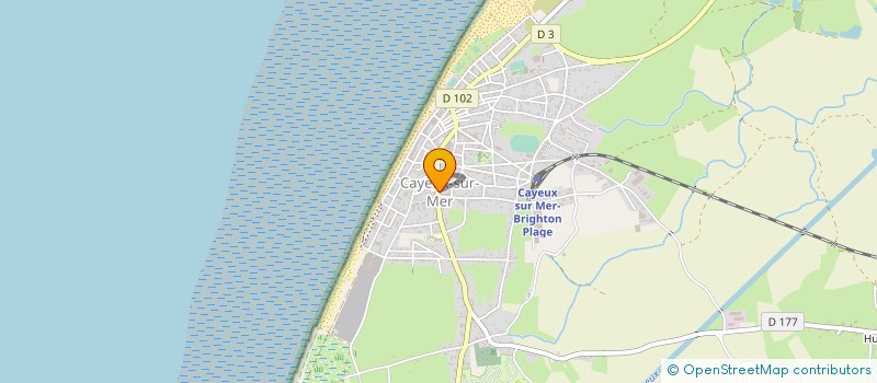 localisation de l'entreprise COMMUNE DE CAYEUX SUR MER  CAYEUX-SUR-MER