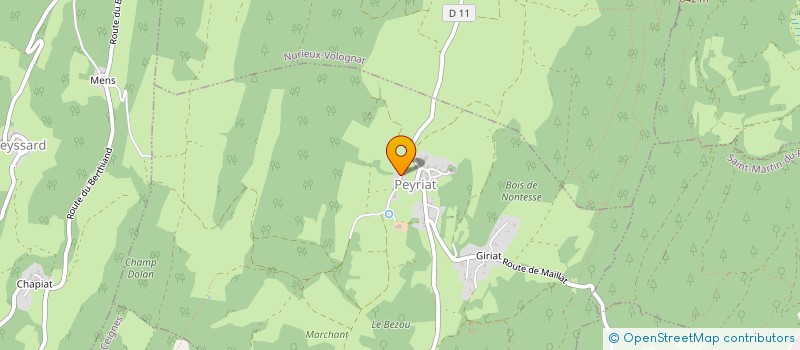 localisation de l'entreprise COMMUNE DE CEIGNES  CEIGNES