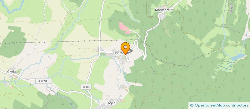 localisation de l'entreprise COMMUNE DE CERNON  CERNON