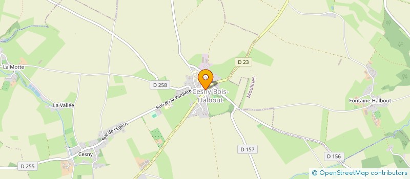 localisation de l'entreprise COMMUNE DE CESNY-LES-SOURCES à CESNY-LES-SOURCES
