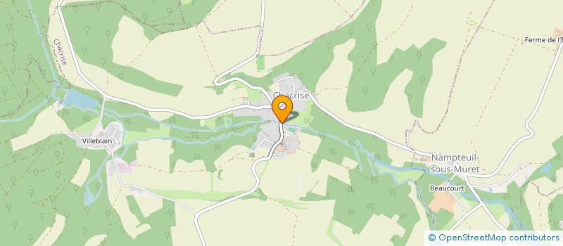 localisation de l'entreprise COMMUNE DE CHACRISE  CHACRISE