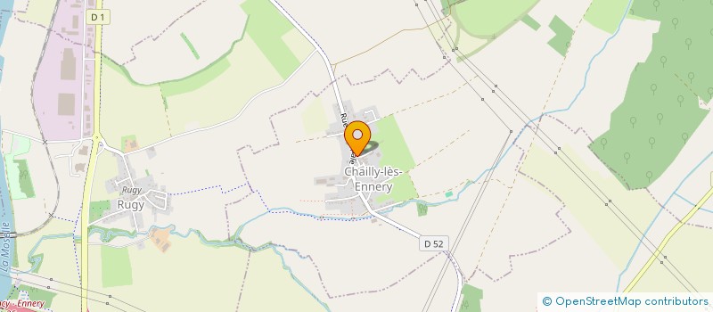 localisation de l'entreprise COMMUNE DE CHAILLY LES ENNERY  CHAILLY-LES-ENNERY