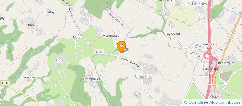 localisation de l'entreprise COMMUNE DE CHAINAZ LES FRASSES  CHAINAZ-LES-FRASSES