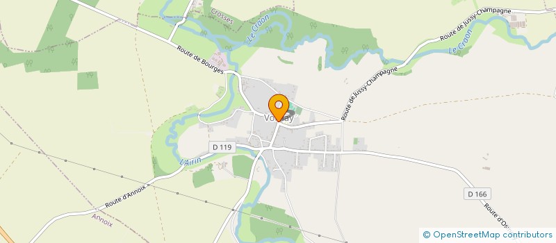 localisation de l'entreprise COMMUNE DE CHALIVOY MILON  CHALIVOY-MILON