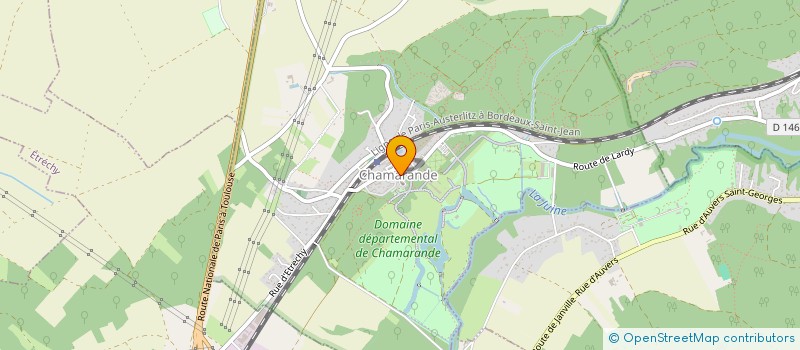localisation de l'entreprise COMMUNE DE CHAMARANDE à CHAMARANDE