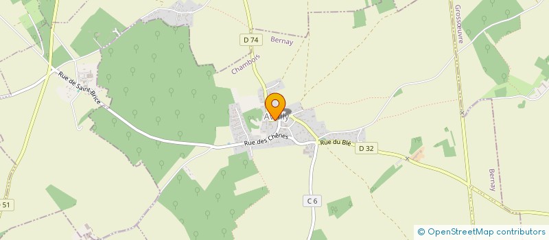 localisation de l'entreprise COMMUNE DE CHAMBOIS à CHAMBOIS