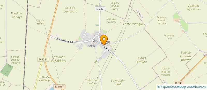 localisation de l'entreprise COMMUNE DE CHAMPIEN  CHAMPIEN