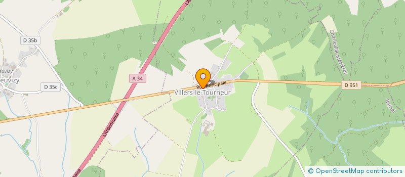 localisation de l'entreprise COMMUNE DE CHAMPIGNEUL SUR VENCE  CHAMPIGNEUL-SUR-VENCE