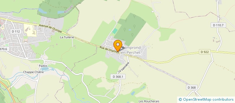 localisation de l'entreprise COMMUNE DE CHAMPROND EN PERCHET à CHAMPROND-EN-PERCHET