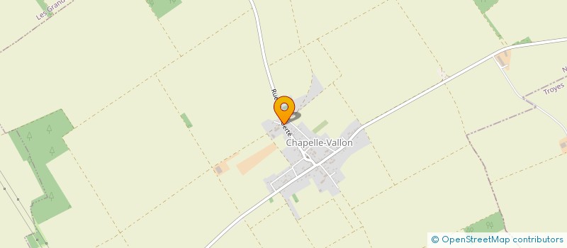 localisation de l'entreprise COMMUNE DE CHAPELLE VALLON  CHAPELLE-VALLON