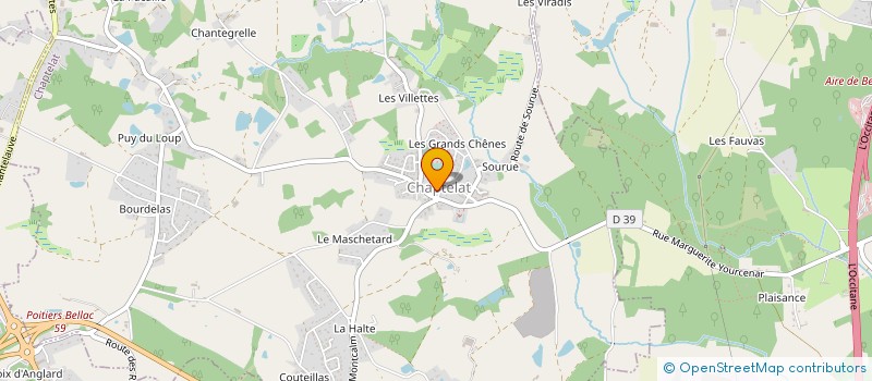 localisation de l'entreprise COMMUNE DE CHAPTELAT à CHAPTELAT