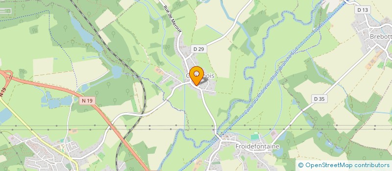 localisation de l'entreprise COMMUNE DE CHARMOIS à CHARMOIS