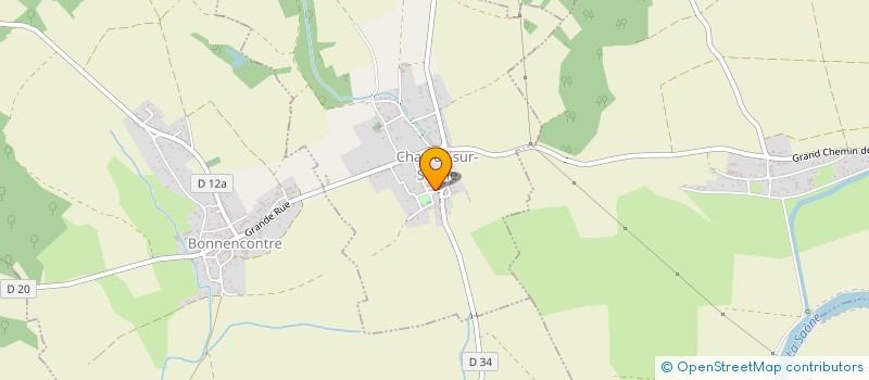 localisation de l'entreprise COMMUNE DE CHARREY-SUR-SAONE  CHARREY-SUR-SAONE