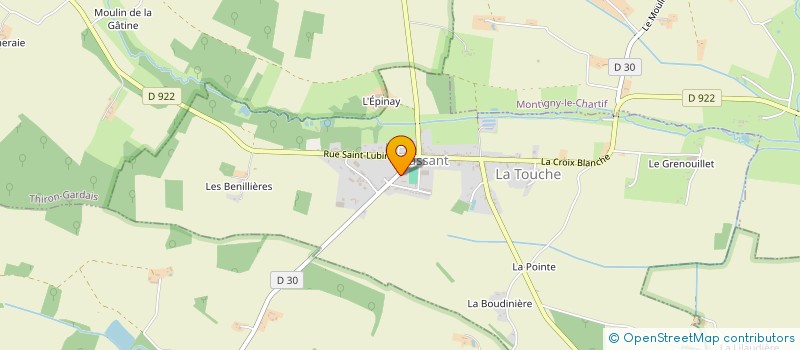 localisation de l'entreprise COMMUNE DE CHASSANT à CHASSANT