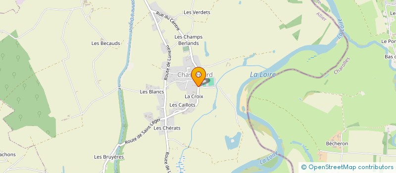 localisation de l'entreprise COMMUNE DE CHASSENARD  CHASSENARD