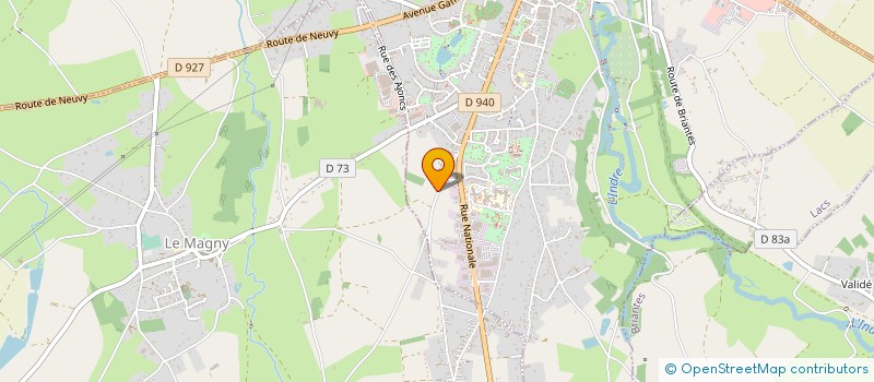 localisation de l'entreprise COMMUNE DE CHASSIGNOLLES à CHASSIGNOLLES