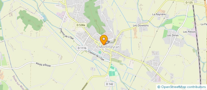 localisation de l'entreprise COMMUNE DE CHATEAUDOUBLE à CHATEAUDOUBLE