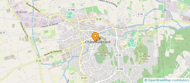 localisation de l'entreprise COMMUNE DE CHATEAURENARD à CHATEAURENARD