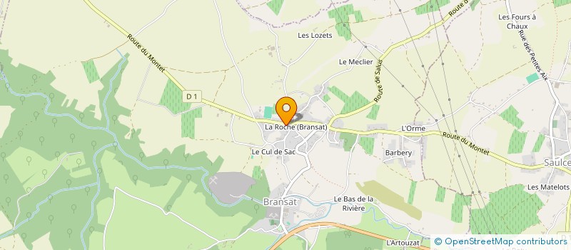 localisation de l'entreprise COMMUNE DE CHATEL DE NEUVRE  CHATEL-DE-NEUVRE