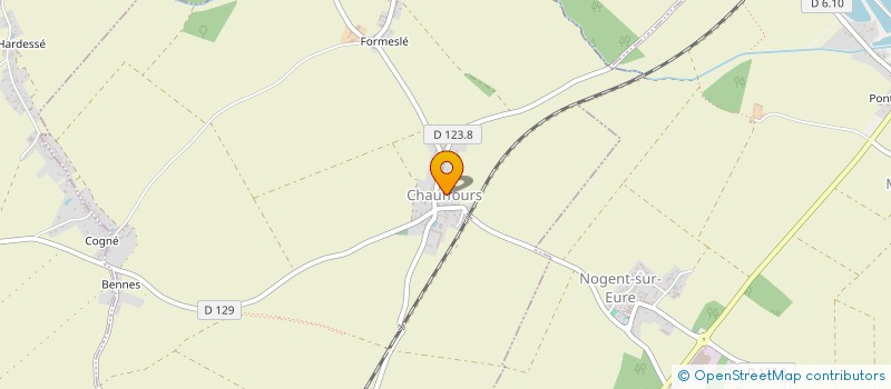localisation de l'entreprise COMMUNE DE CHAUFFOURS à CHAUFFOURS