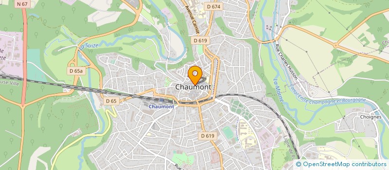 localisation de l'entreprise COMMUNE DE CHAUMONT à CHAUMONT