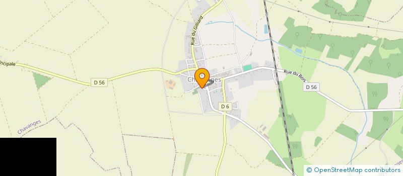 localisation de l'entreprise COMMUNE DE CHAVANGES à CHAVANGES