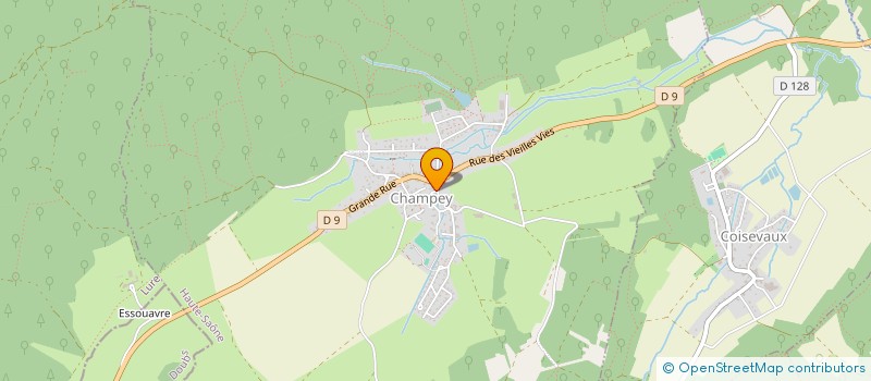 localisation de l'entreprise COMMUNE DE CHAVANNE  CHAVANNE