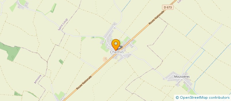 localisation de l'entreprise COMMUNE DE CHEMIN  CHEMIN