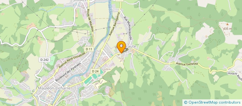 localisation de l'entreprise COMMUNE DE CHERAUTE  CHERAUTE