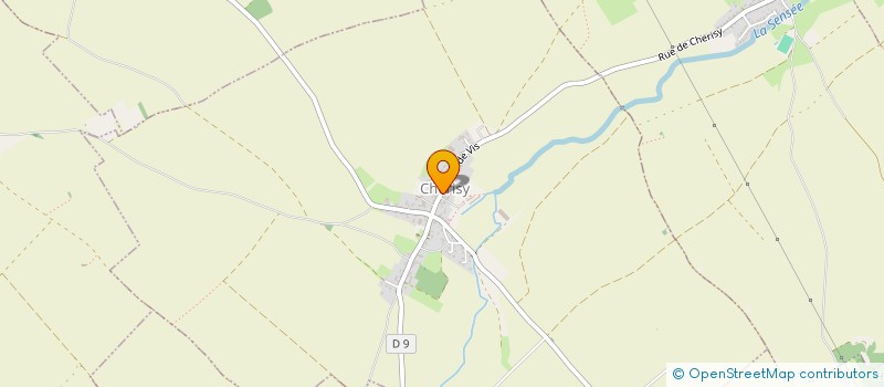 localisation de l'entreprise COMMUNE DE CHERISY  CHERISY