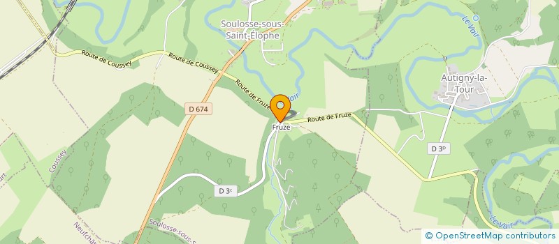 localisation de l'entreprise COMMUNE DE CHERMISEY  CHERMISEY