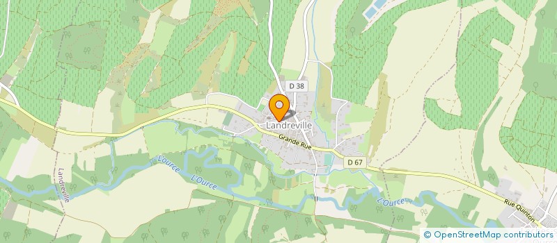 localisation de l'entreprise COMMUNE DE CHERVEY  CHERVEY