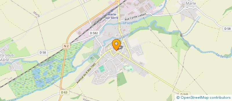 localisation de l'entreprise COMMUNE DE CHEVENNES  CHEVENNES