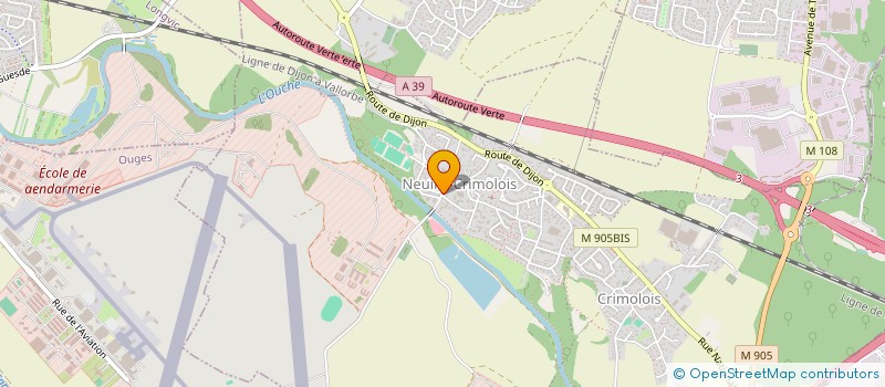 localisation de l'entreprise COMMUNE DE CHEVIGNY-SAINT-SAUVEUR à CHEVIGNY-SAINT-SAUVEUR