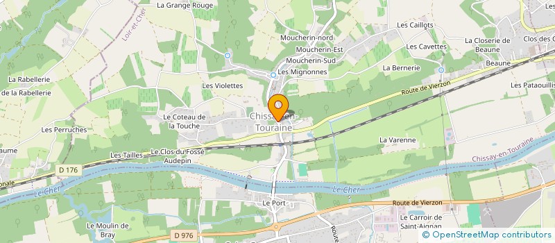 localisation de l'entreprise COMMUNE DE CHISSAY EN TOURAINE  CHISSAY-EN-TOURAINE