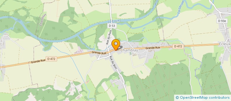 localisation de l'entreprise COMMUNE DE CHISSEY SUR LOUE  CHISSEY-SUR-LOUE