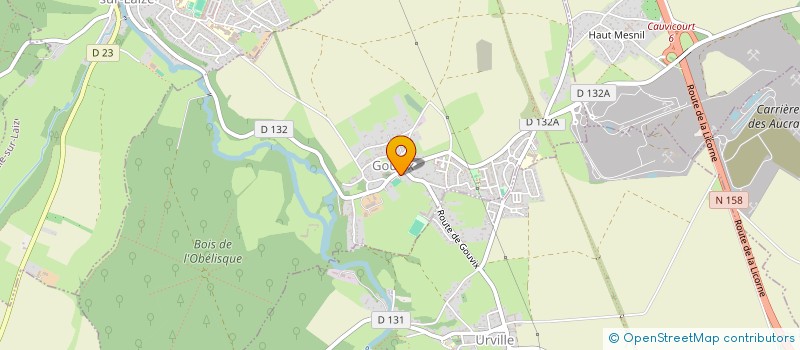 localisation de l'entreprise COMMUNE DE CINTHEAUX  CINTHEAUX