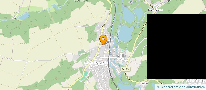 localisation de l'entreprise COMMUNE DE CIRES LES MELLO à CIRES-LES-MELLO