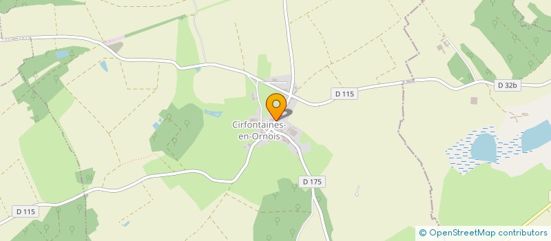 localisation de l'entreprise COMMUNE DE CIRFONTAINES EN ORNOIS à CIRFONTAINES-EN-ORNOIS