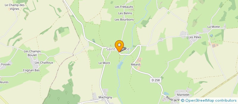 localisation de l'entreprise COMMUNE DE CIZELY  CIZELY