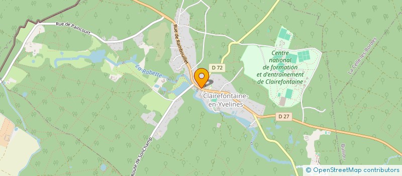 localisation de l'entreprise COMMUNE DE CLAIREFONTAINE EN YVELINES  CLAIREFONTAINE-EN-YVELINES