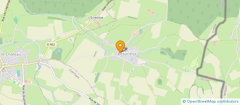 localisation de l'entreprise COMMUNE DE CLAIRFAYTS  CLAIRFAYTS